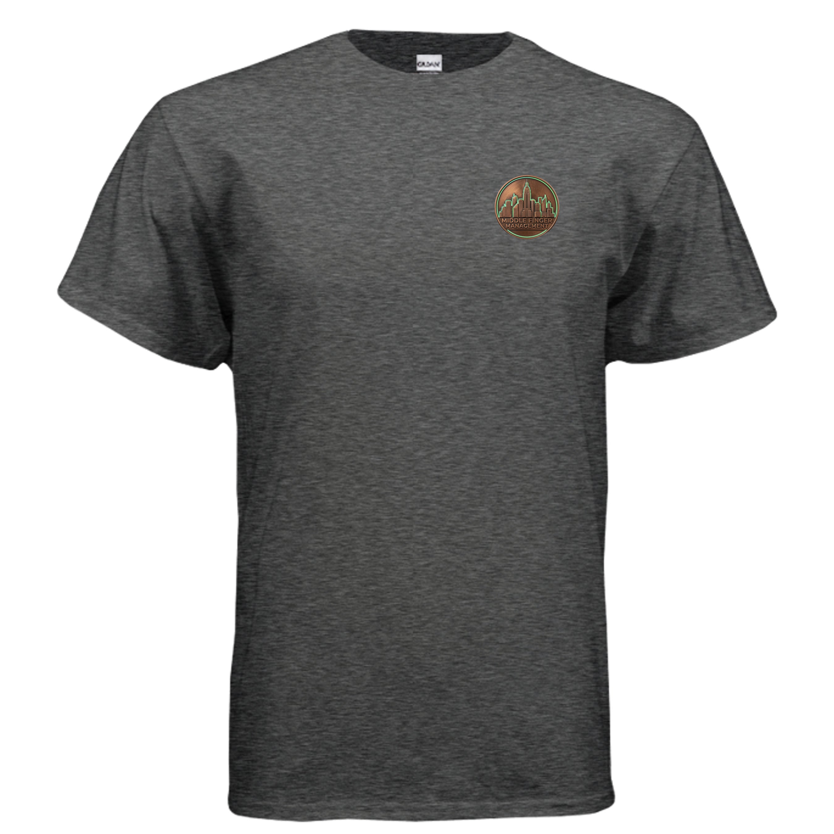 DARK HEATHER - G200 - FRONT